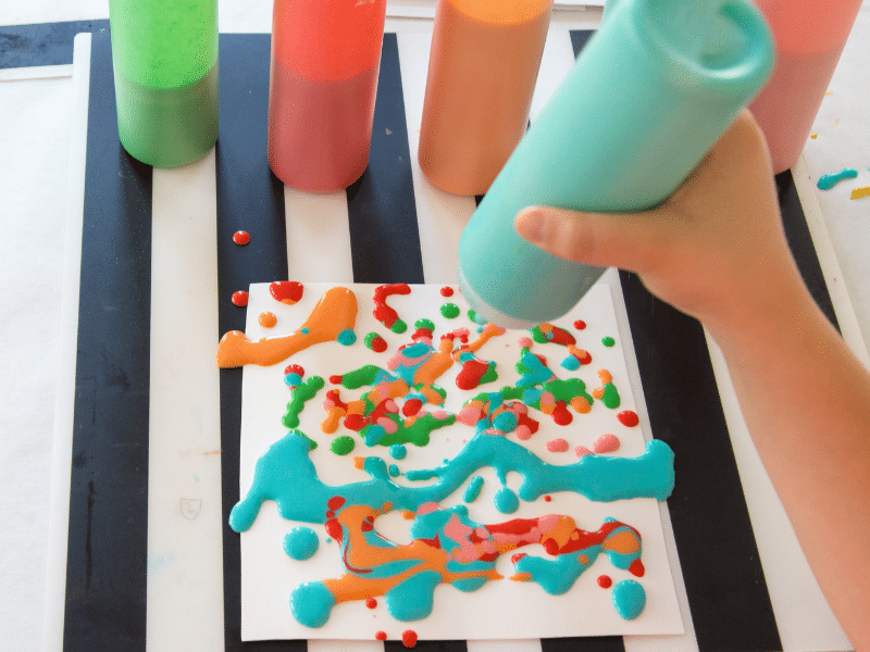 5 façons de faire de la peinture bouffante pour les enfants - img