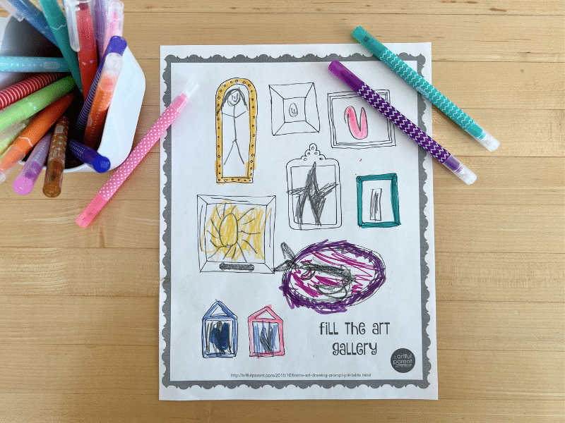 Cadre - Suggestions de dessin pour les enfants - img