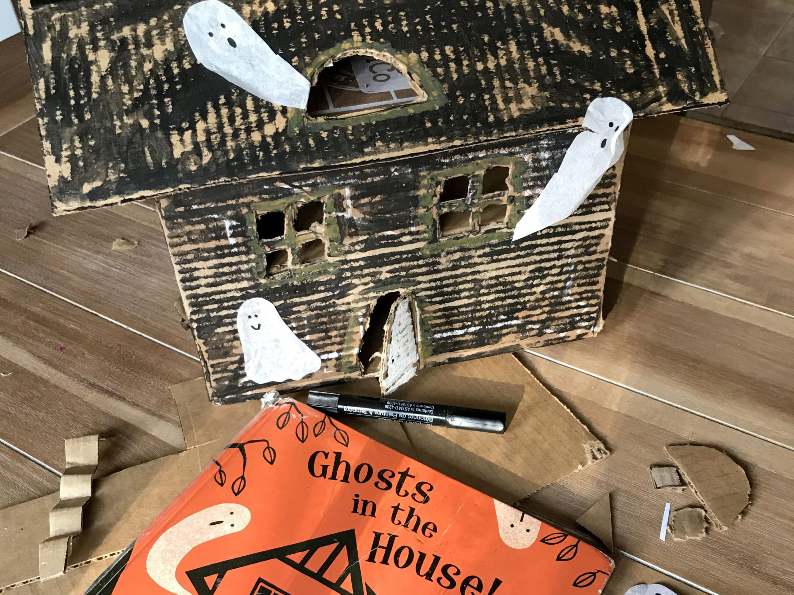 Comment Faire Une Maison Hantée En Carton