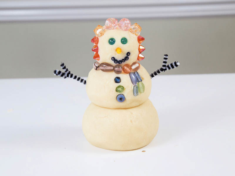Kit Bricolage Bonhomme De Neige - 12 Sets Pâte à Modeler Séchage à L'air, Accessoires Inclus | Activité Manuelle Noël Pour Enfants - 7