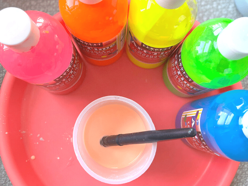 Comment faire de la peinture à la craie pour les enfants - img
