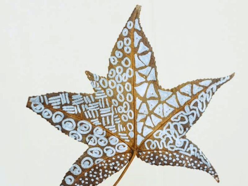 Comment faire des feuilles en zentangle avec des Sharpies - img