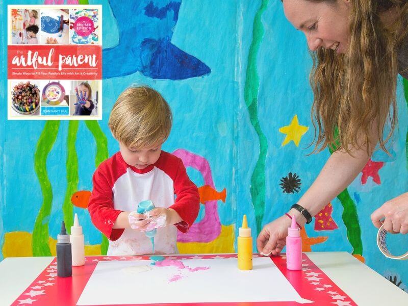 La tournée virtuelle du livre The New Artful Parent (Activités artistiques ! Cadeaux ! Interviews !) - img