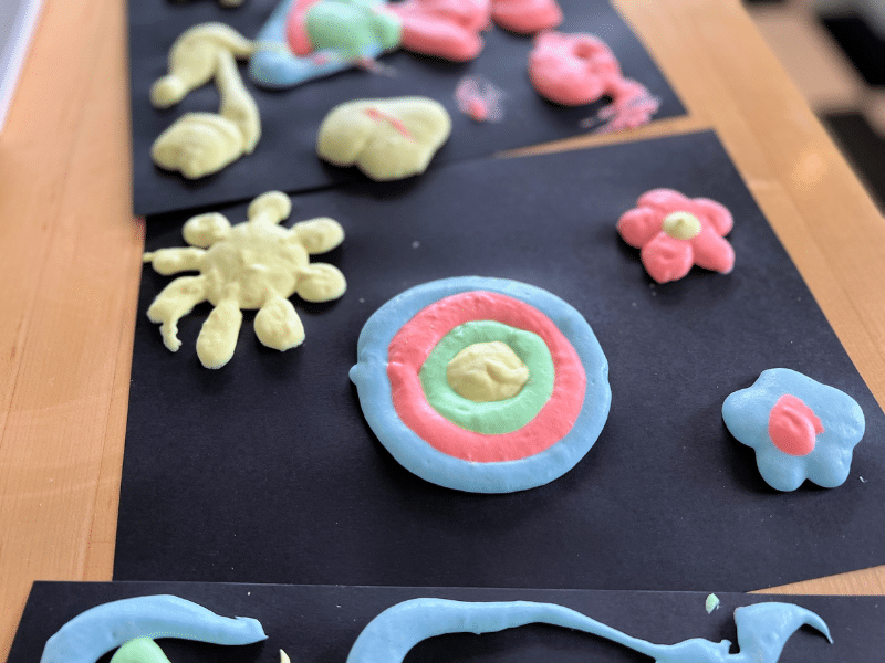 Peinture bouffante pour enfants - img