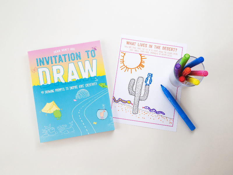 Tournée de livres virtuels pour Invitation à dessiner (cadeaux ! activités ! démonstrations !) - img