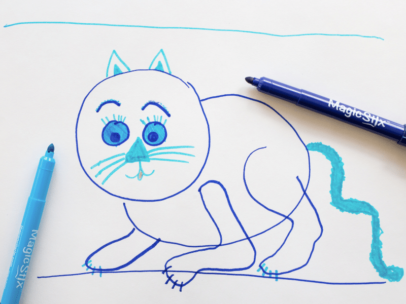 Un jeu de dessin de va-et-vient pour les enfants - img