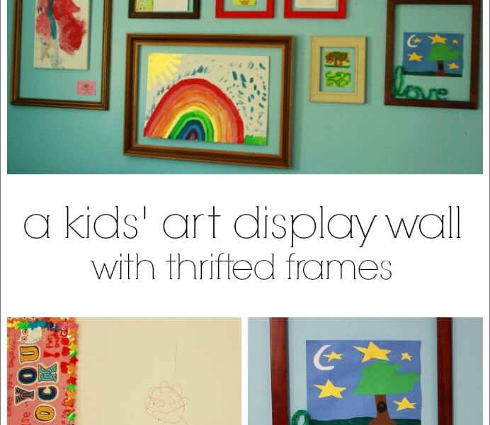 Un nouveau mur d'affichage d'art pour les enfants 1