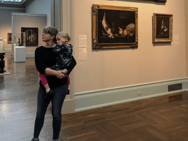 Comment visiter un musée d'art avec des enfants - img