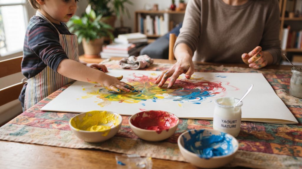 Bien choisir la peinture au doigt pour les bébés
