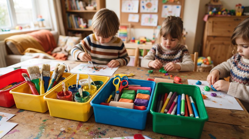Les meilleures fournitures artistiques pour les enfants d’âge préscolaire