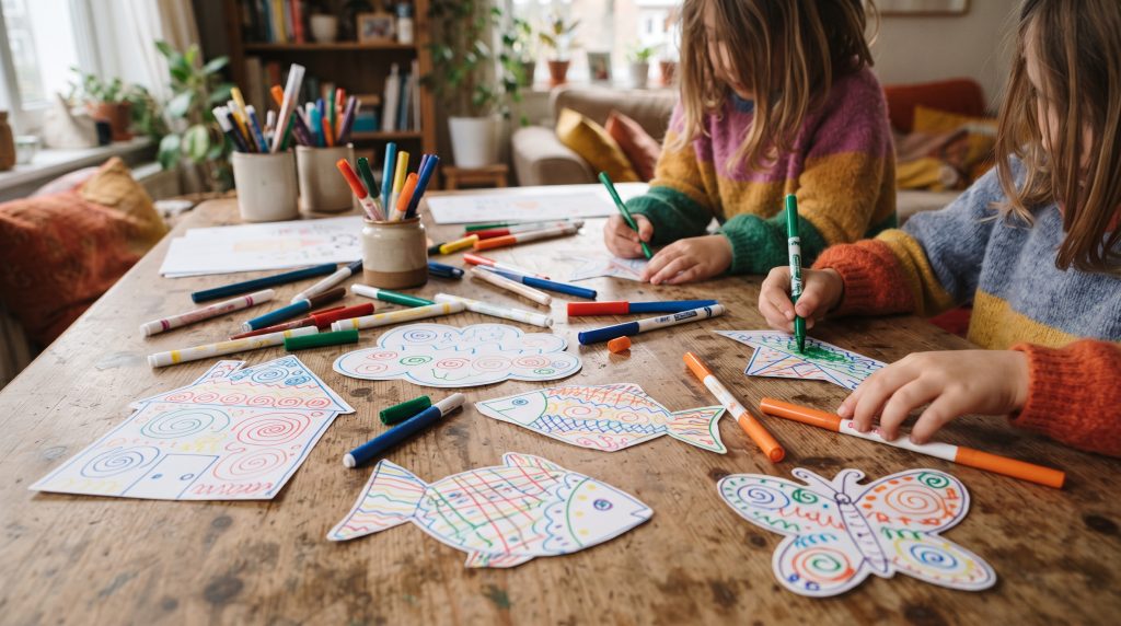5 idées de dessins créatifs pour les enfants