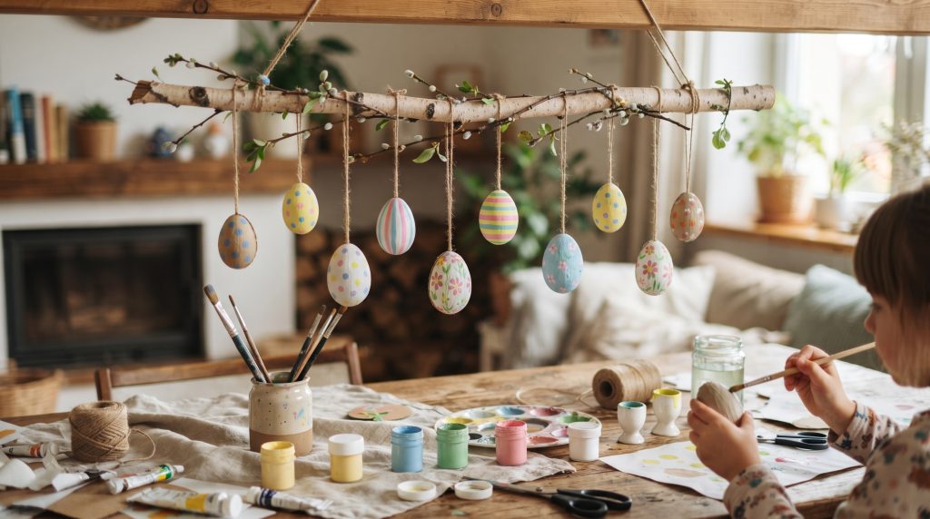Comment peindre des œufs en papier : un bricolage facile pour Pâques