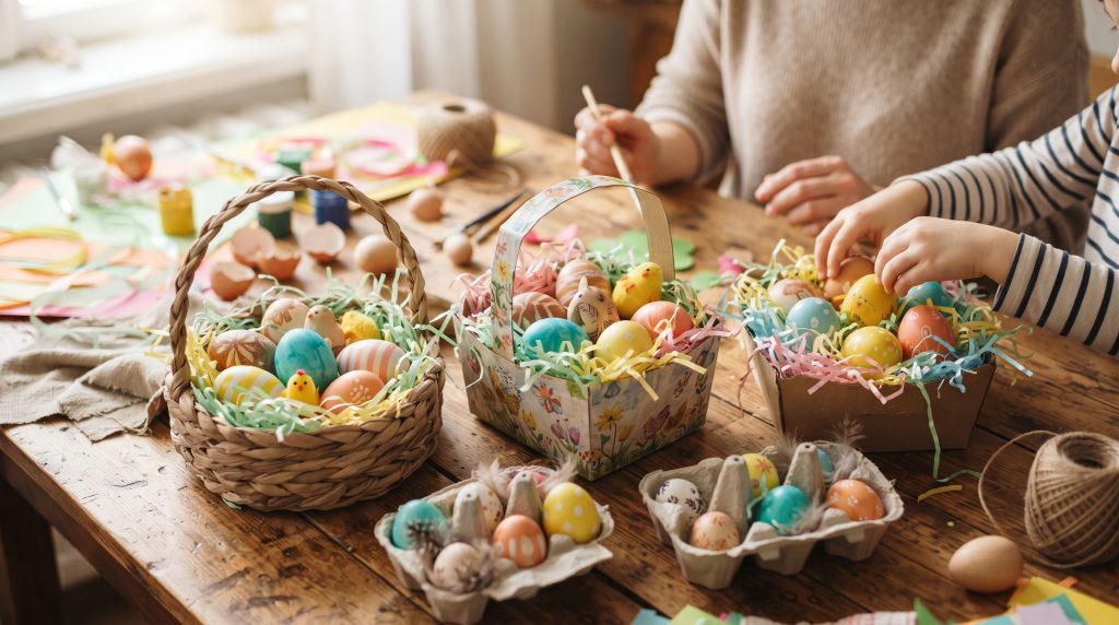 Idées de paniers de Pâques pour les enfants