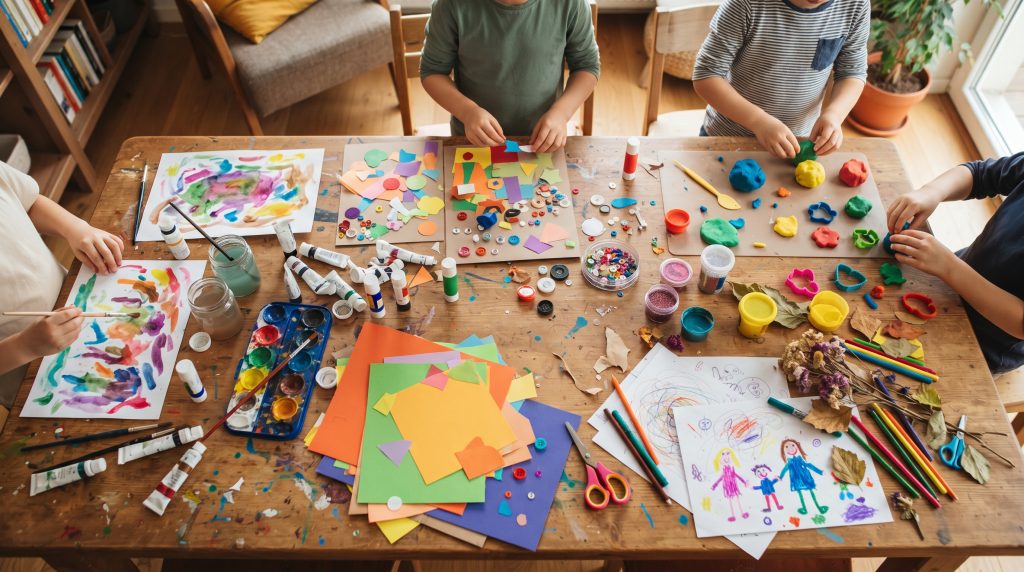 Idées d’activités artistiques pour enfants : notre sélection