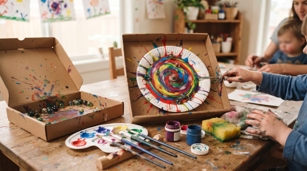 11 activités de peinture pour les enfants d’âge préscolaire