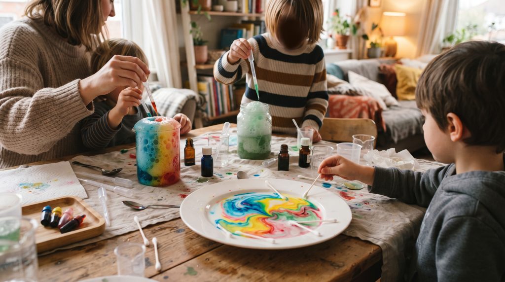 Les meilleures expériences scientifiques pour les enfants à la maison
