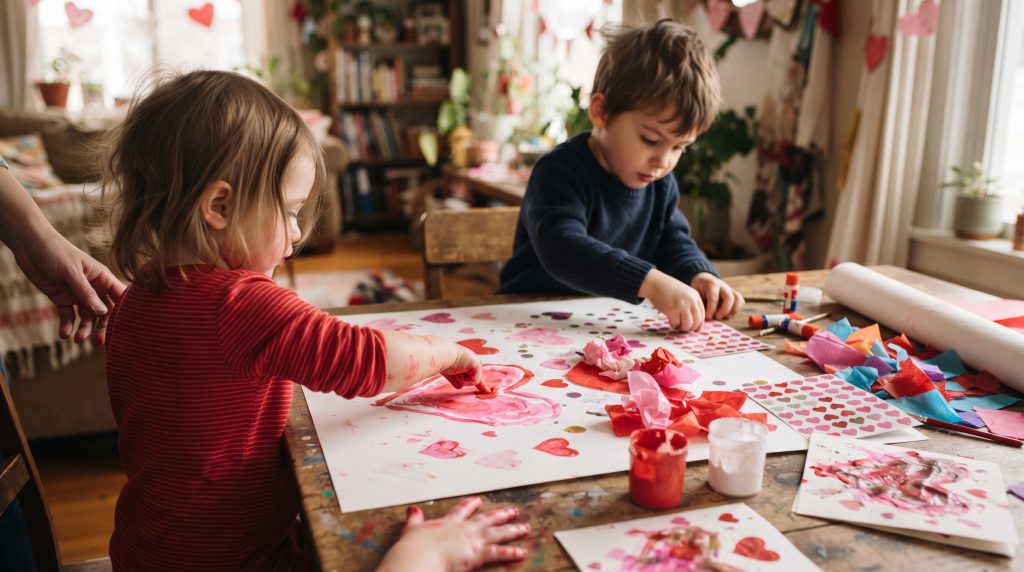 11 bricolages faciles pour les tout-petits à la Saint-Valentin