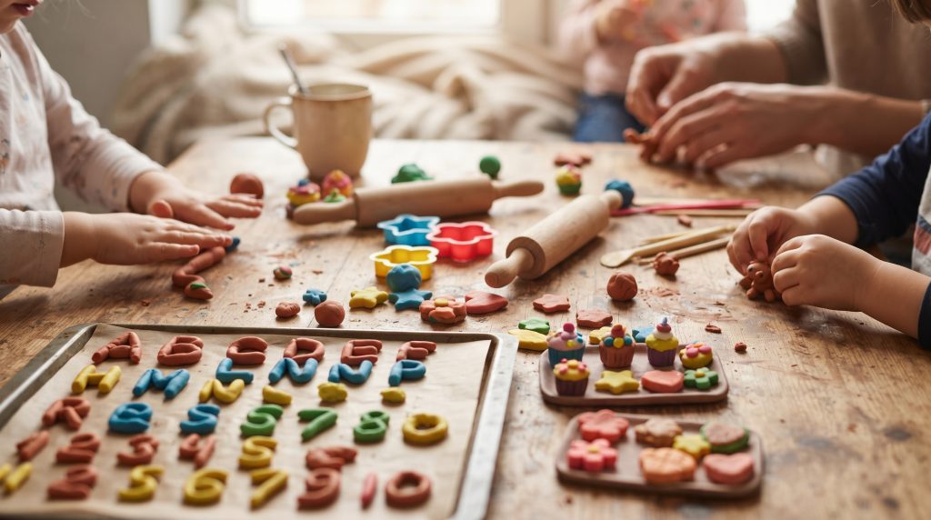 3 idées de jeux amusants avec de la pâte à modeler