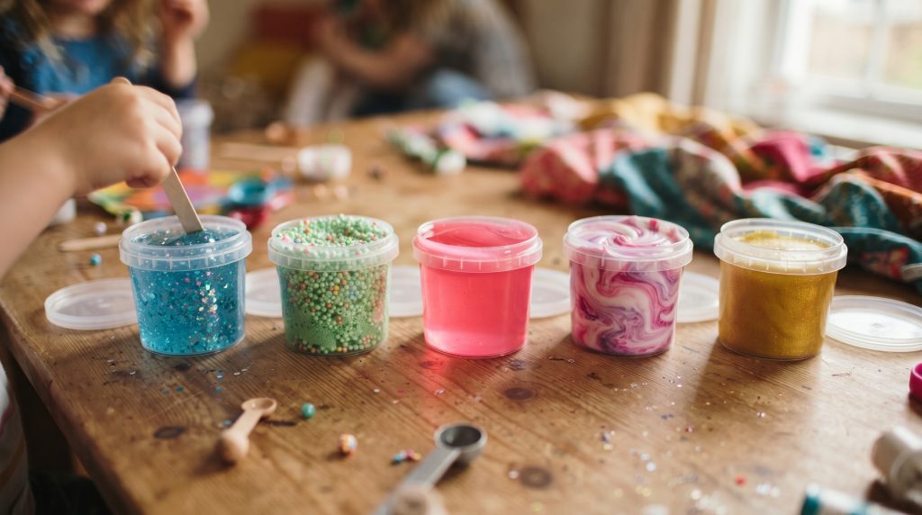 5 variantes amusantes de recettes de slime