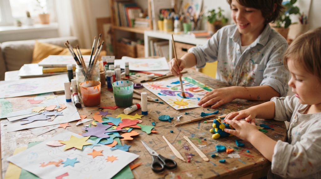 Les bienfaits des arts créatifs pour les enfants