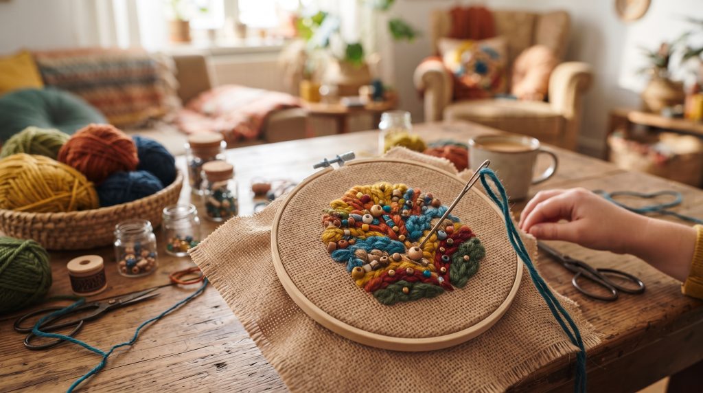 Comment faire des points de couture simples avec les enfants