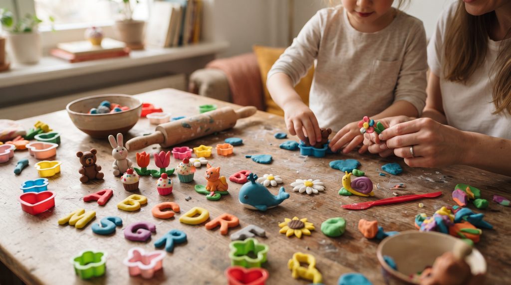 33 idées de jeux avec de la pâte à modeler pour les enfants
