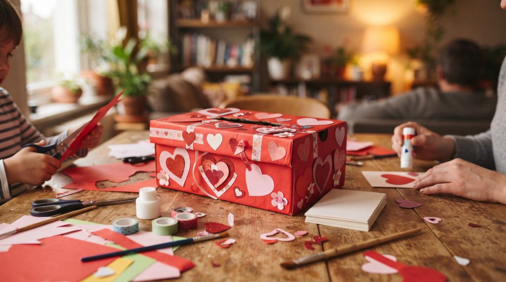 Comment fabriquer une boîte de Saint-Valentin