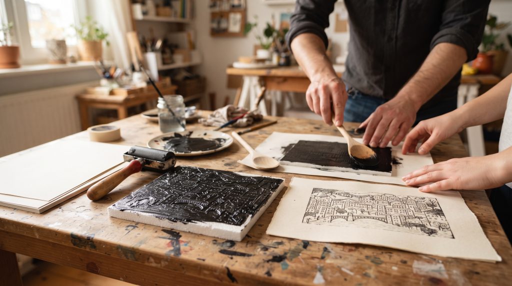 Comment faire de la gravure sur polystyrène