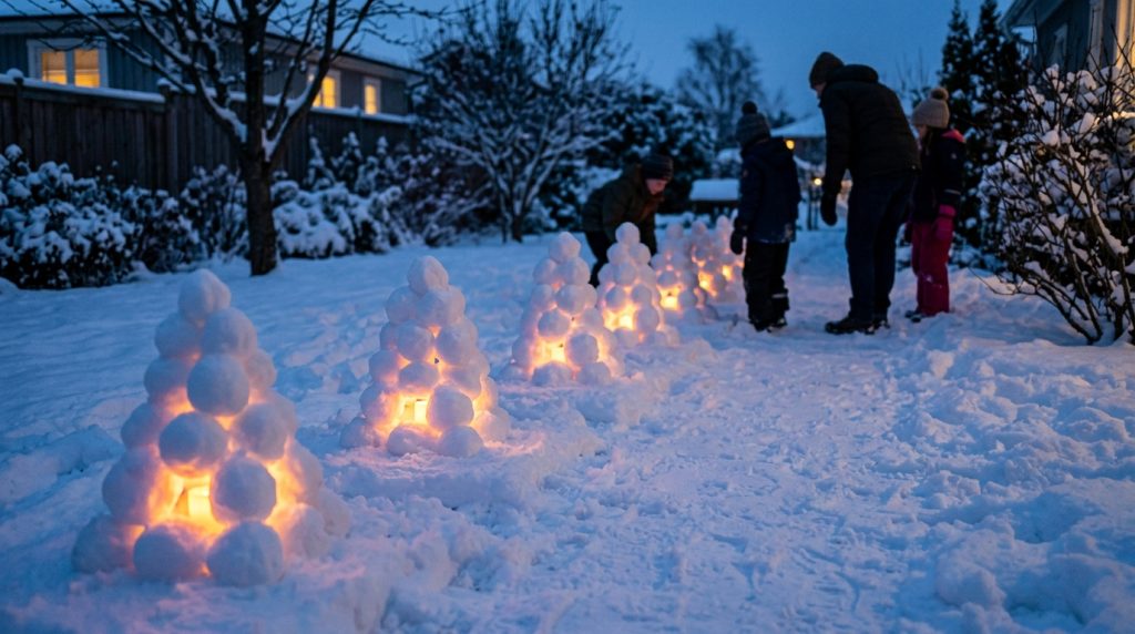 Comment fabriquer des lanternes de neige