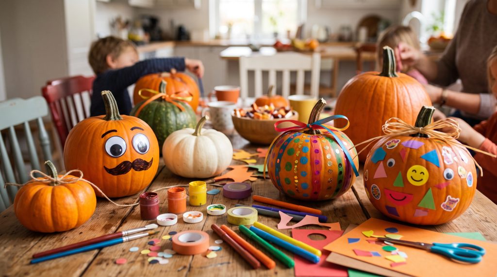 12 idées de décoration de citrouilles sans les sculpter