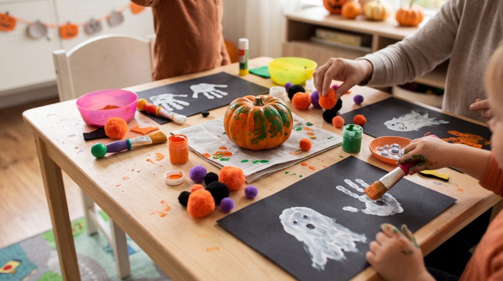 10 bricolages d’Halloween faciles pour les tout-petits