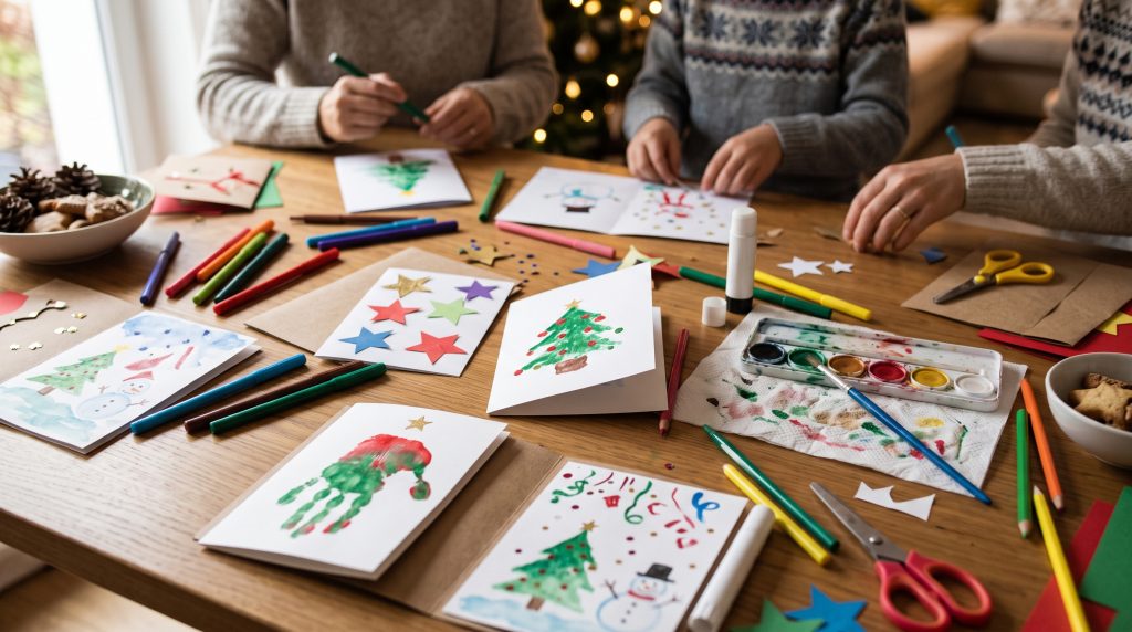 6 idées de cartes de Noël pour les enfants