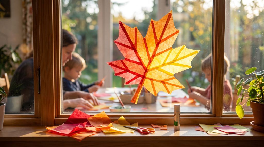 Comment fabriquer un attrape-soleil en forme de feuille