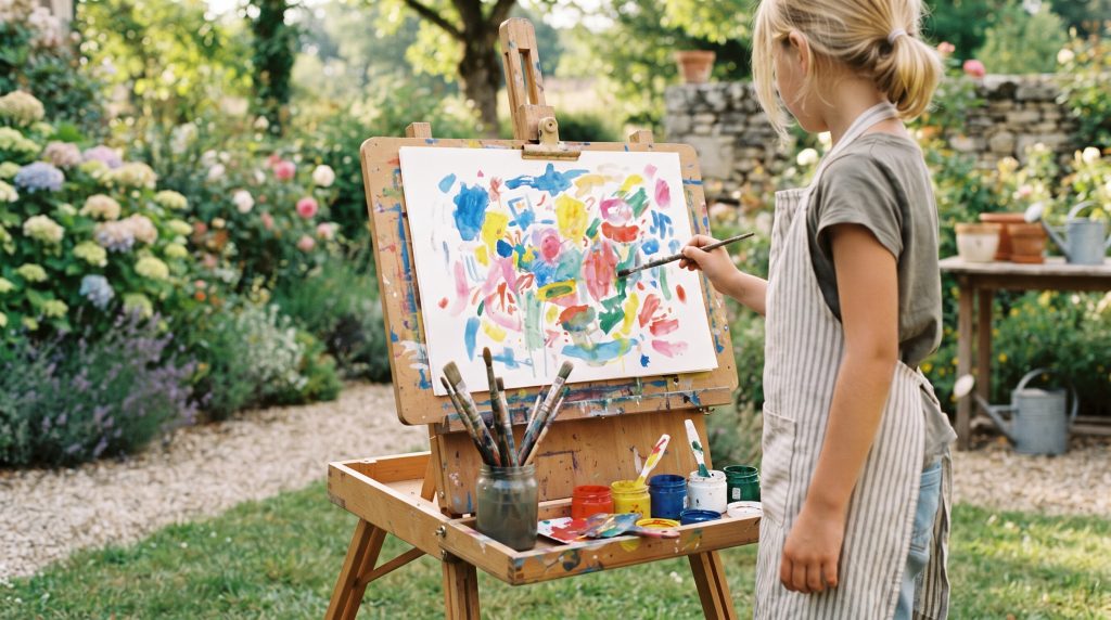6 idées pour stimuler l’intérêt des enfants pour le chevalet
