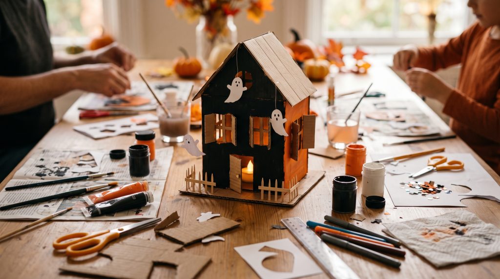Comment fabriquer une maison hantée en carton