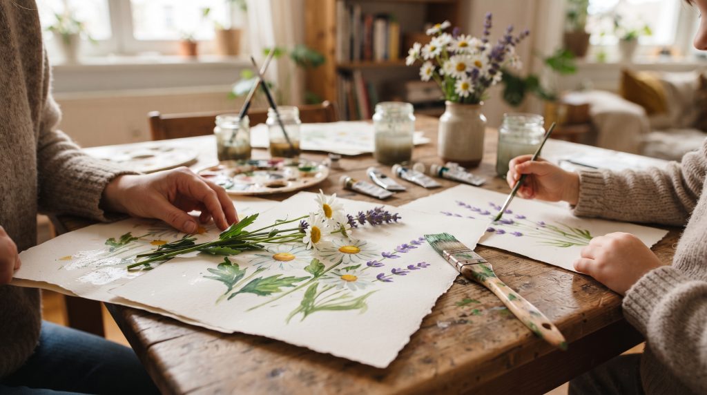 Comment faire de l’impression de fleurs