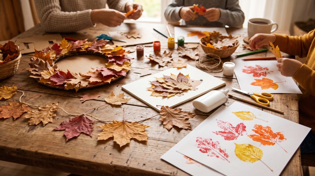 10 bricolages de feuilles d’automne pour les enfants