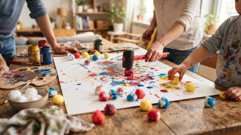 Comment faire du Splat Painting
