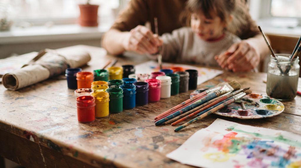 Les meilleures peintures pour enfants