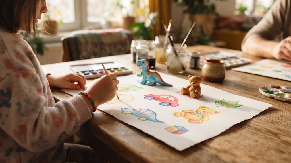 L’art de l’ombre pour les enfants