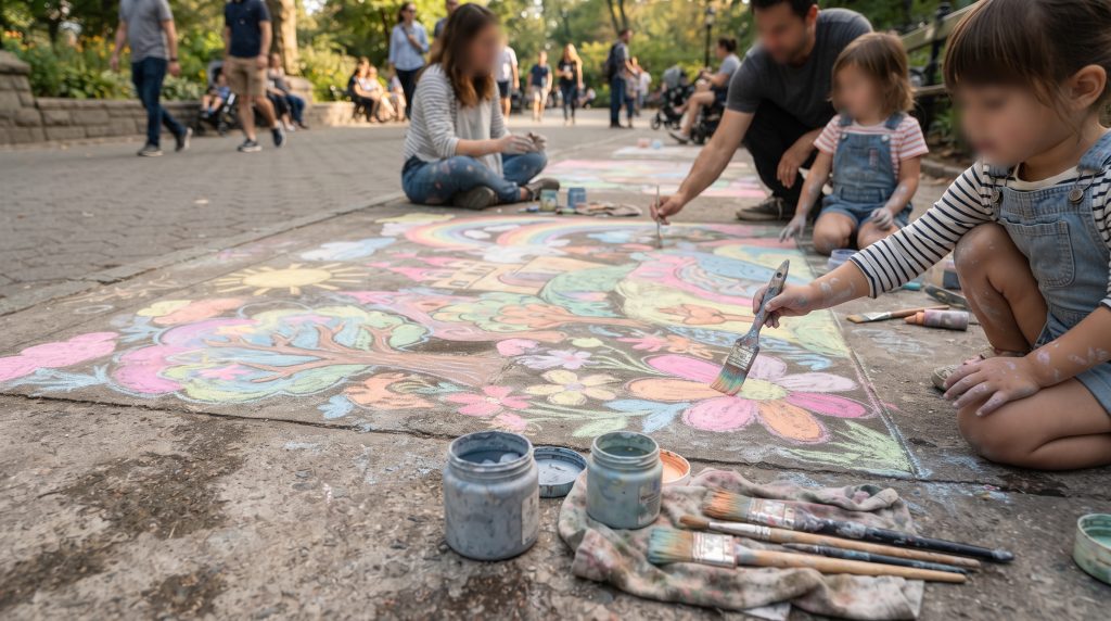Comment peindre avec de la peinture à la craie pour les enfants