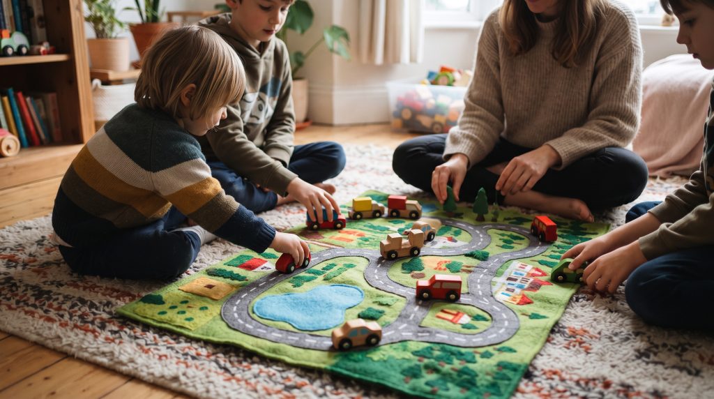 Comment fabriquer un tapis de jeu pour enfants