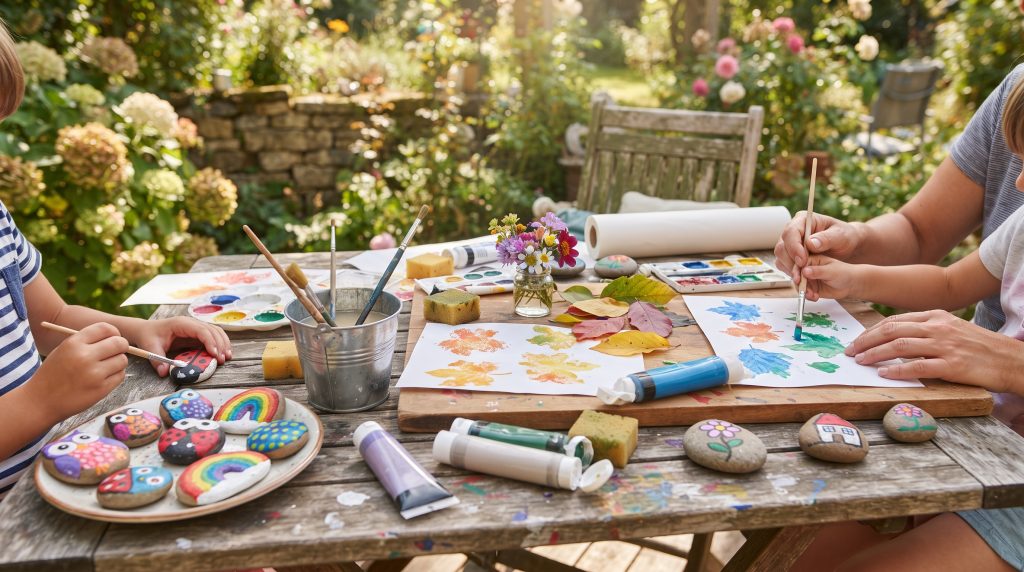 12 activités artistiques d’été pour les enfants