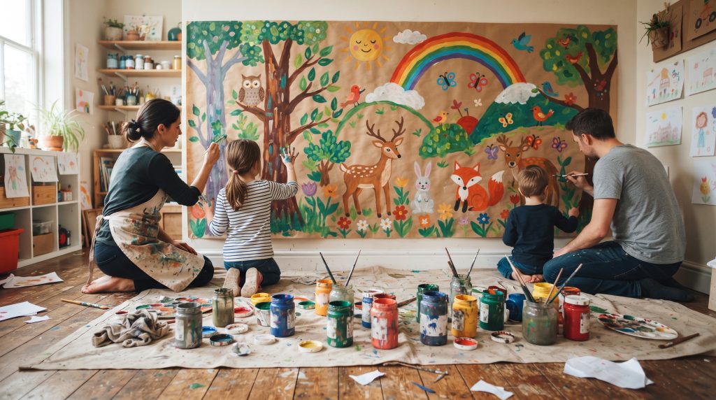 L’art mural pour les enfants