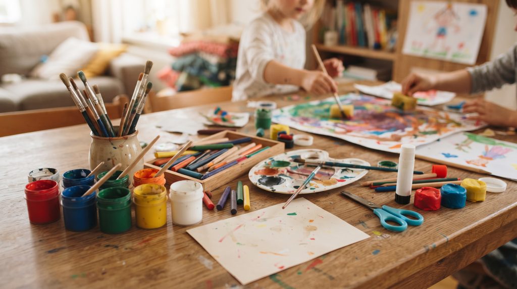 Les meilleurs outils et fournitures artistiques pour les enfants