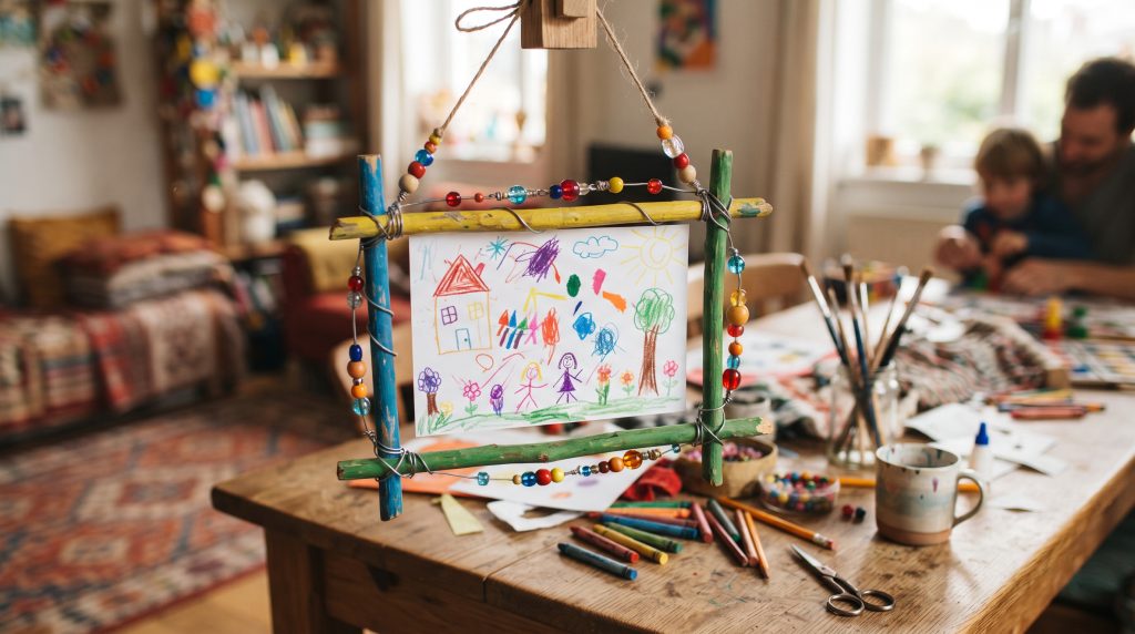 Comment créer un cadre pour les œuvres d’art des enfants
