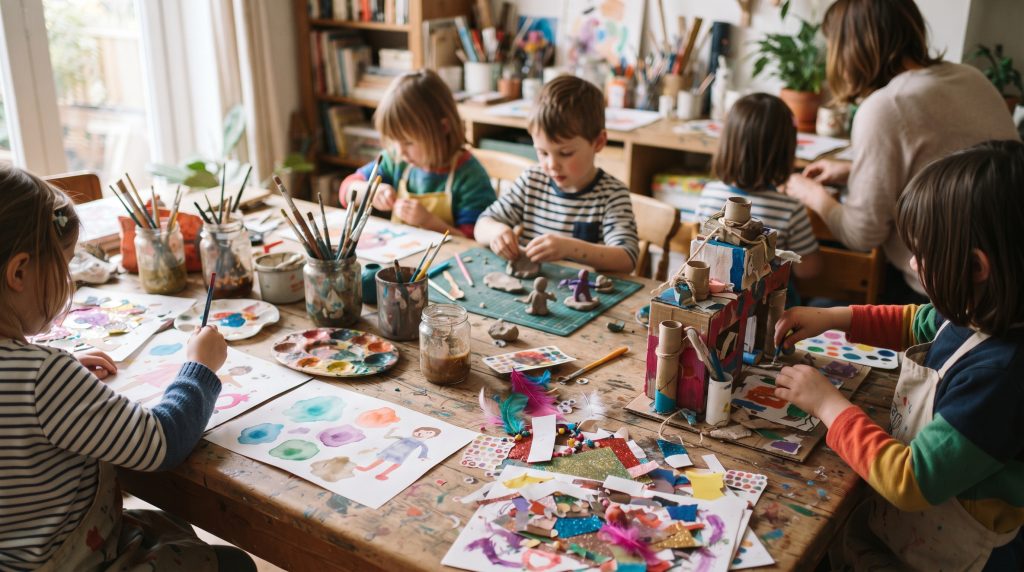 11 activités créatives pour les enfants de tous âges