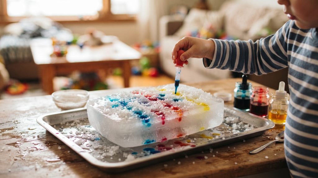 Comment faire une expérience de glace fondante et créer des sculptures de glace
