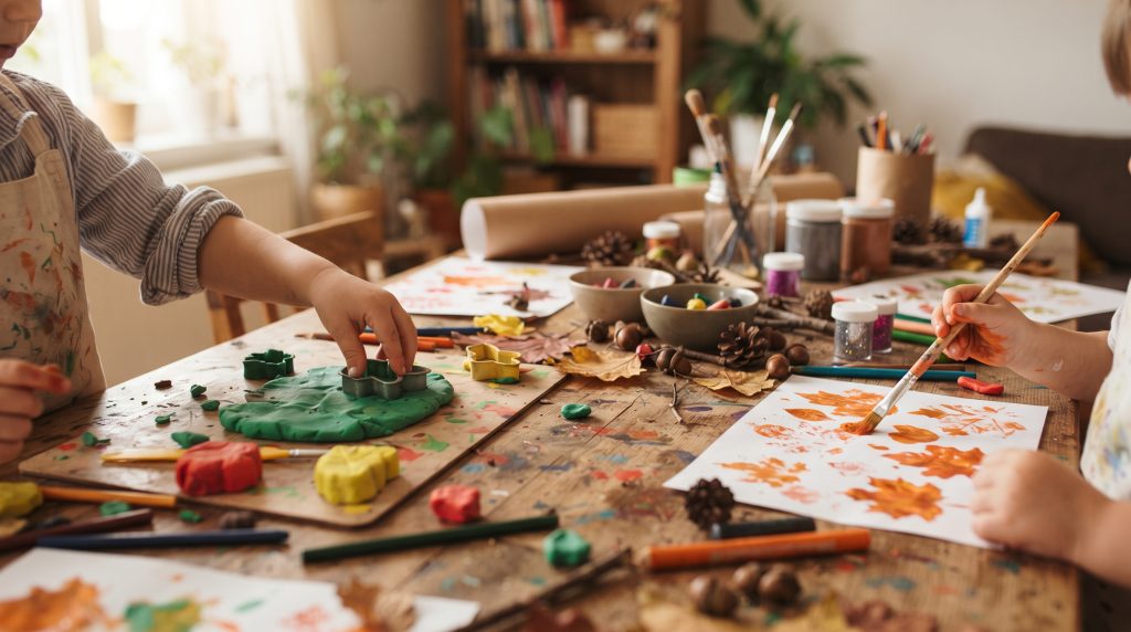 Activités créatives préscolaires pour l’apprentissage à la maison
