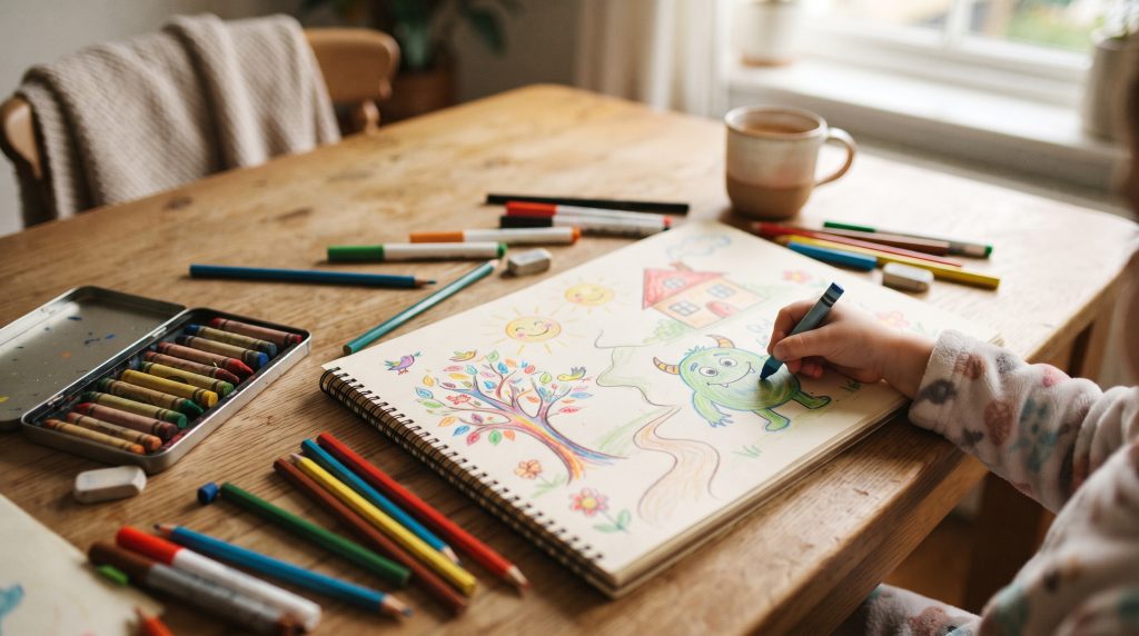 99 idées de dessin pour inspirer la créativité des enfants